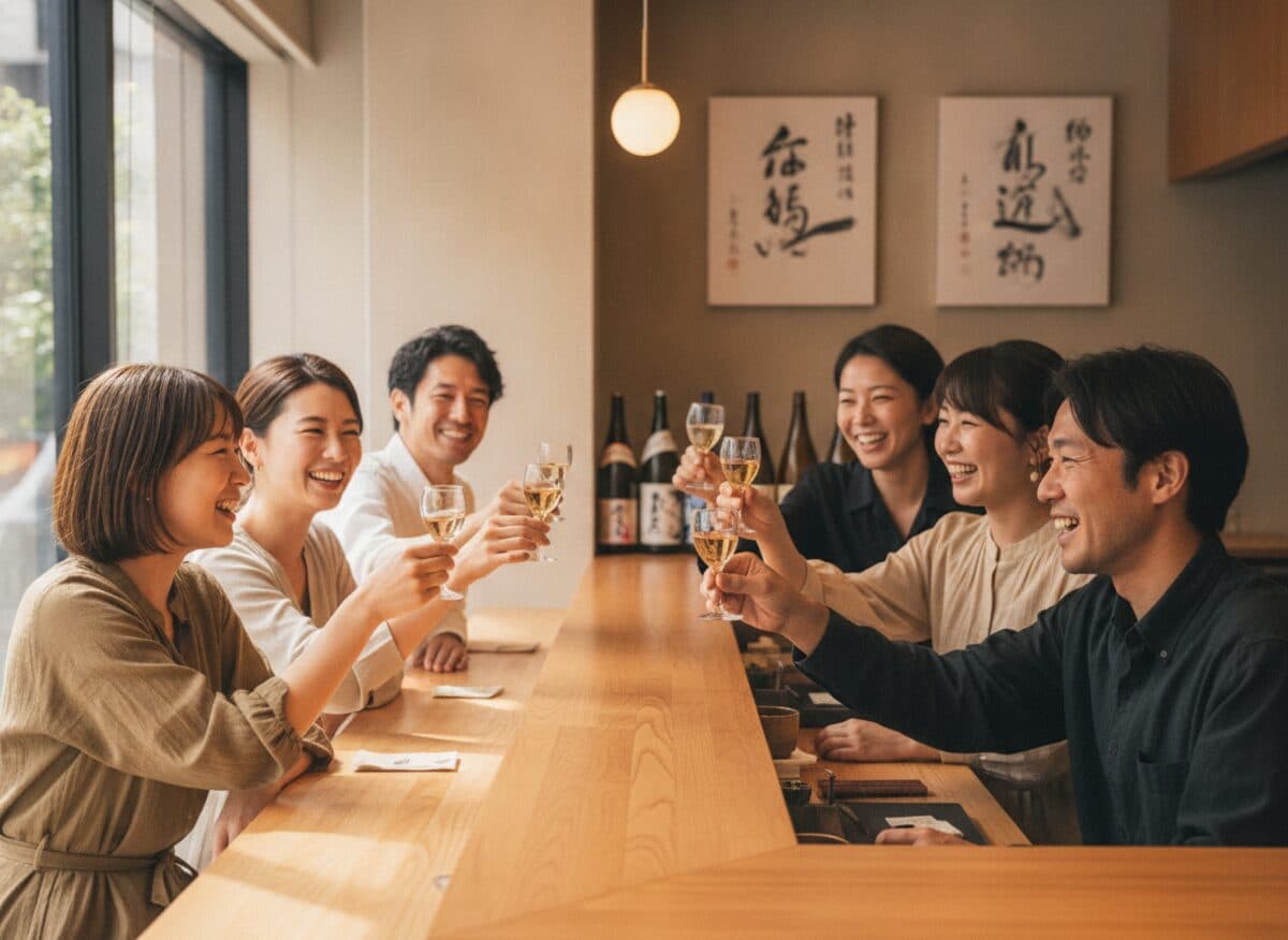 日本酒の婚活は「日本酒が主役の会」を選ぶ。飲む量と20歳以上の確認も先に見るの写真